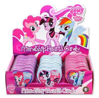 Valentine's My Little Pony Friendship Hearts Candy Tins - CandyFavorites