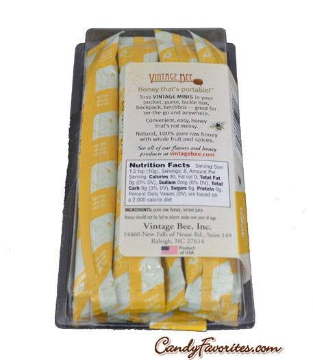 Vintage Bee Creamed Honey with Lemon Minis - CandyFavorites
