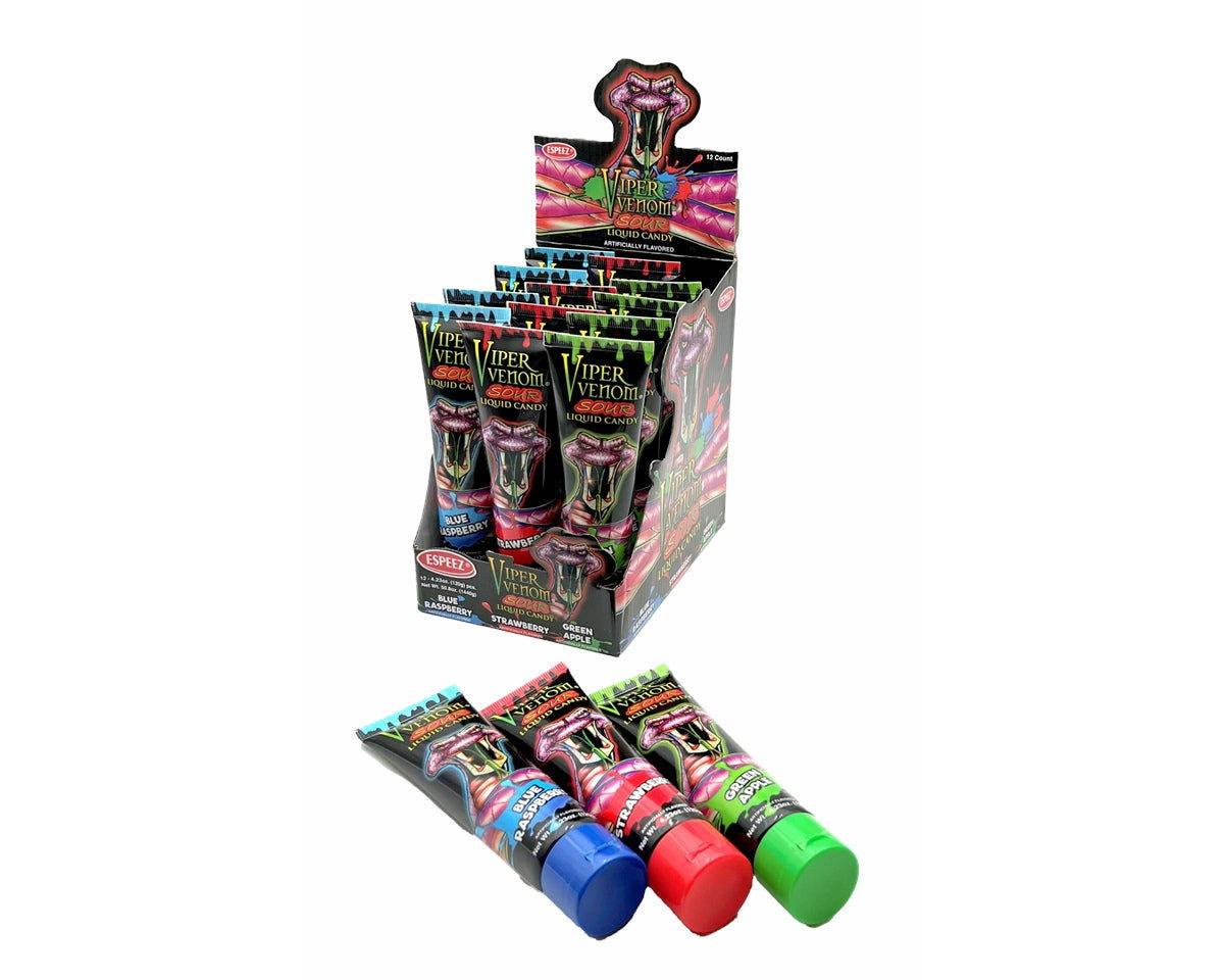 Viper Venom Sour Liquid 4.23 oz. Squeeze Candy - 12 / Box – Candy