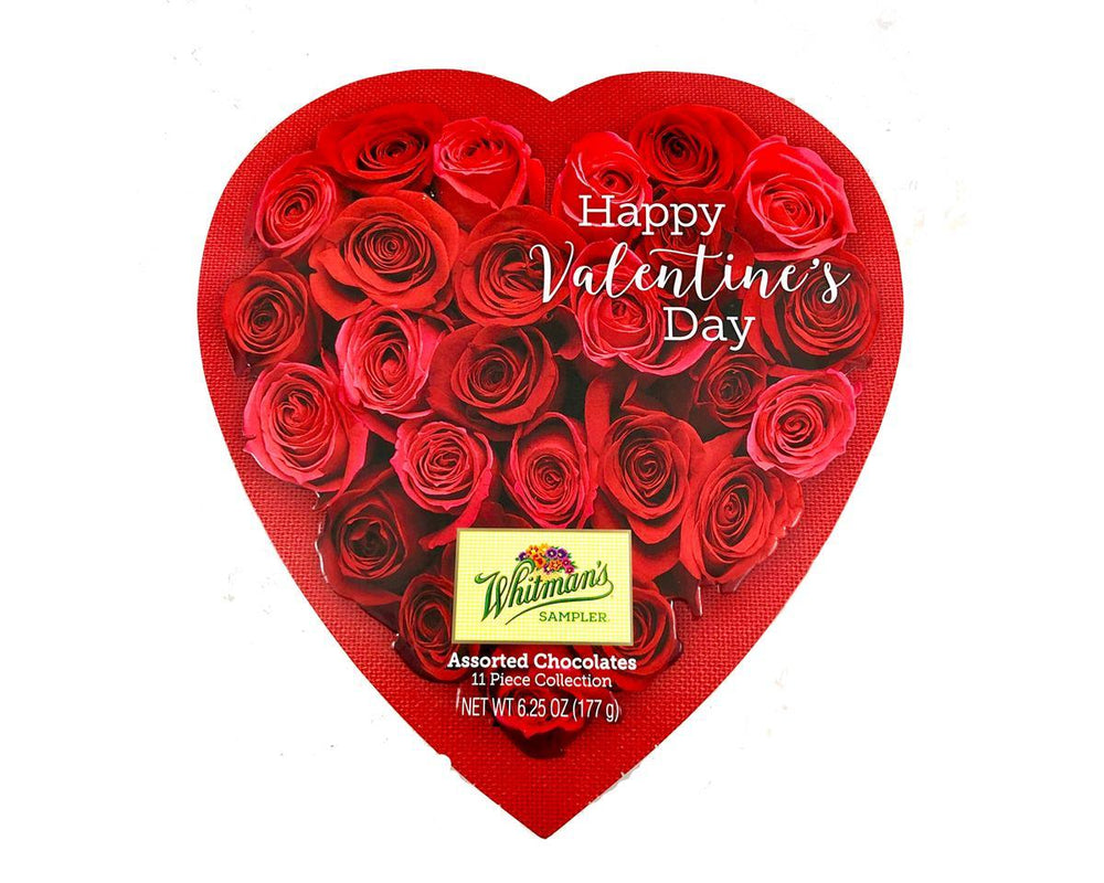 Whitman's Assorted Chocolates Heart Shaped Box - CandyFavorites