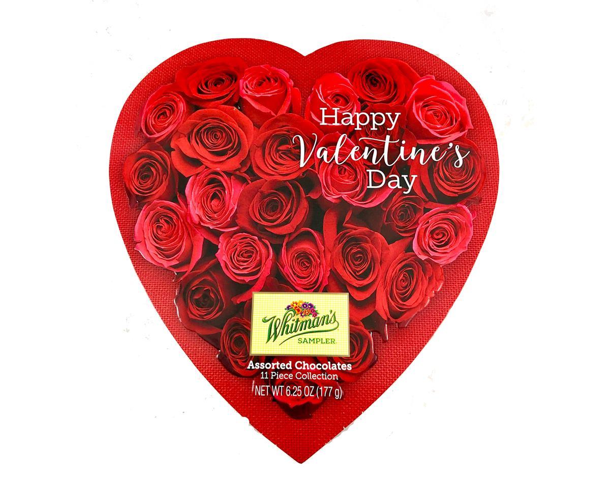 Whitman's Assorted Chocolates Heart Shaped Box - CandyFavorites