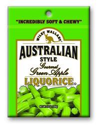 Wiley Wallaby Gourmet Green Apple Licorice - CandyFavorites