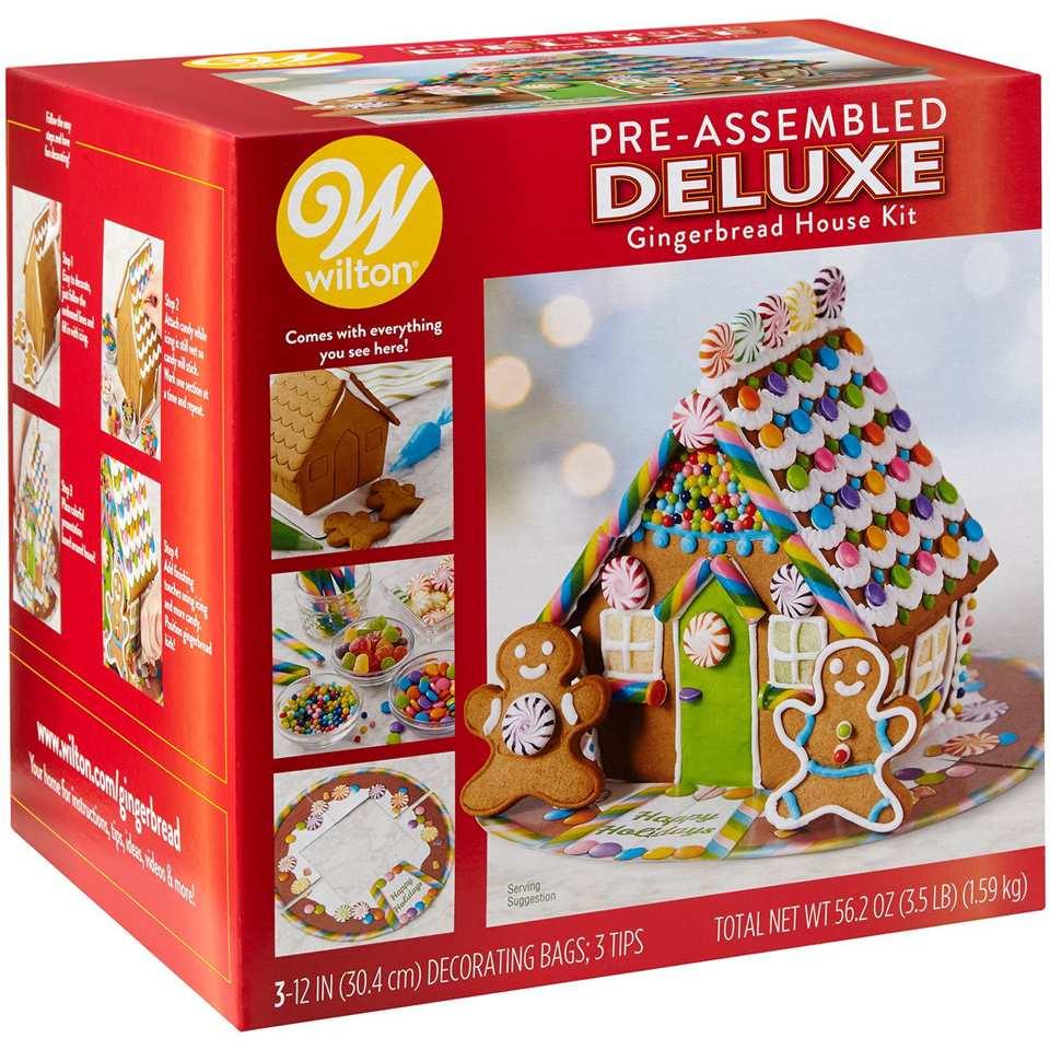 Wilton Deluxe Make Your Own Gingerbread House Kit - CandyFavorites