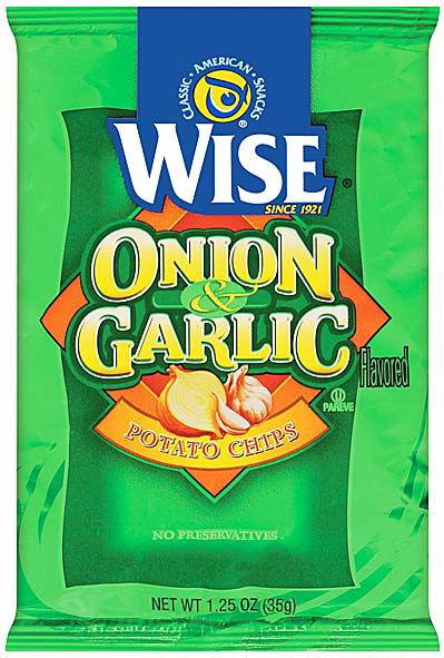 Wise Onion Garlic Potato Chip - CandyFavorites