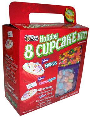 Wonka Holiday Cupcake Decorating Kit – Candy Favorites