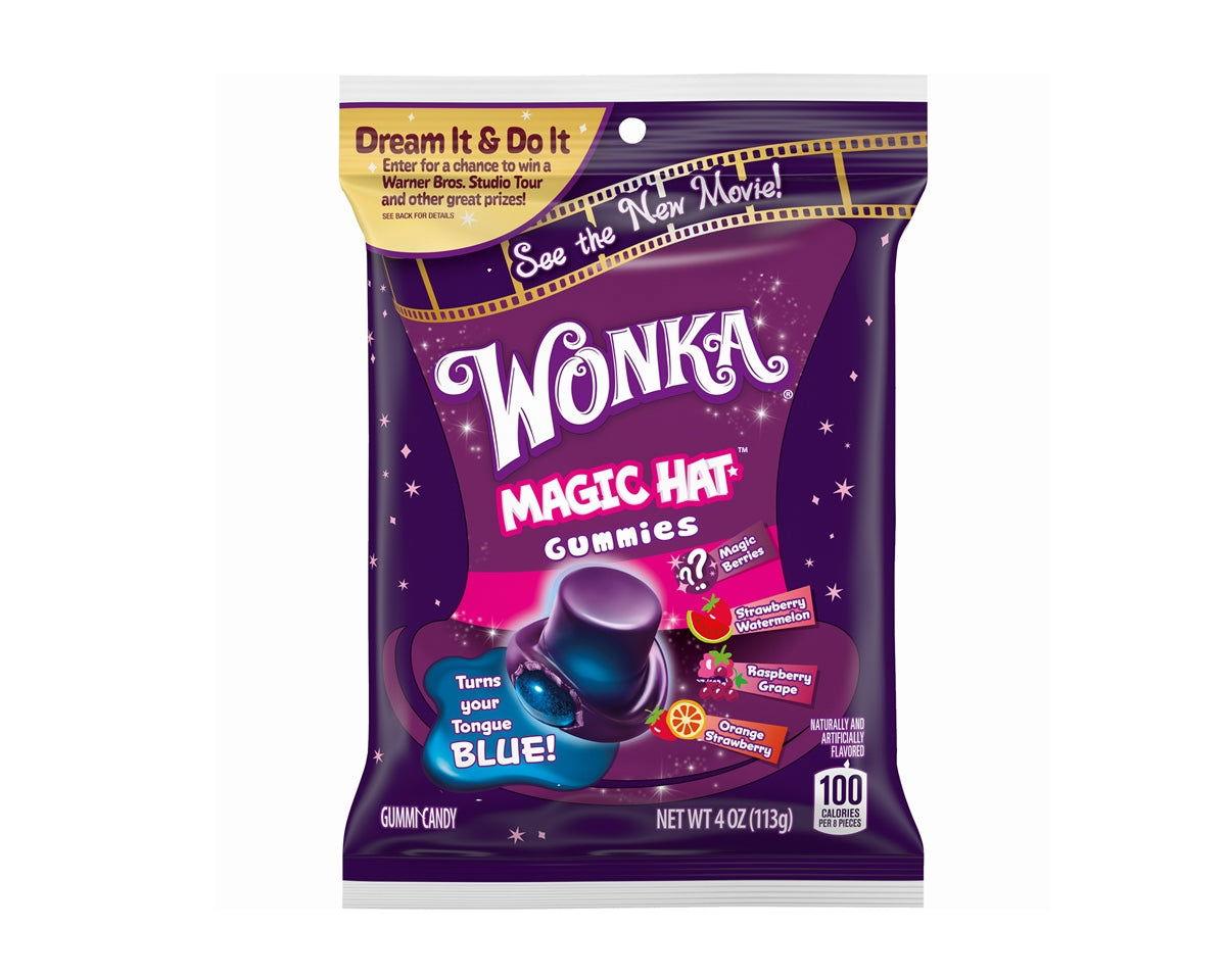 Wonka Magic Hat Gummies 4 oz. Bags - CandyFavorites