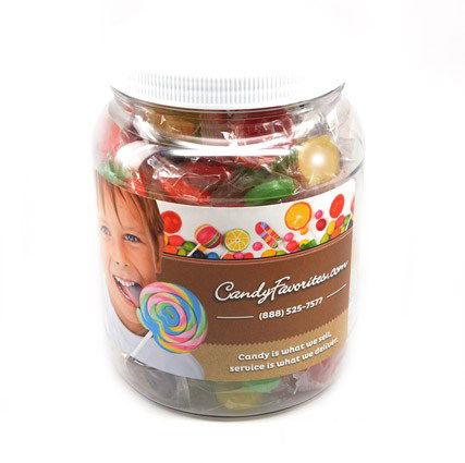 Wrapped 5 Flavor Lifesavers Candy Jar - CandyFavorites