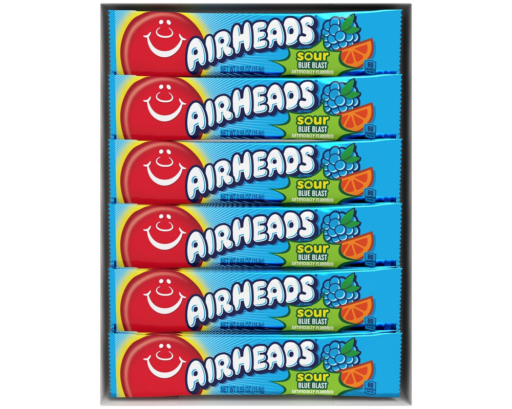 
                      
                        Airheads Sour Blue Blast .55 oz. Taffy
                      
                    