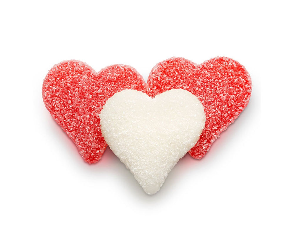 Sour Sanded Gummi Heart