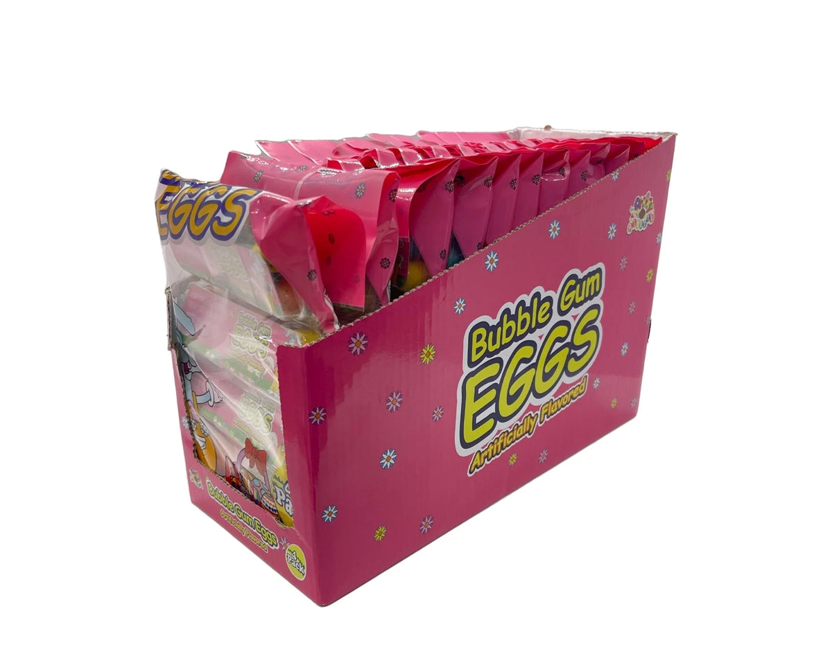 Easter Bubblegum 4 Pack Egg Tray