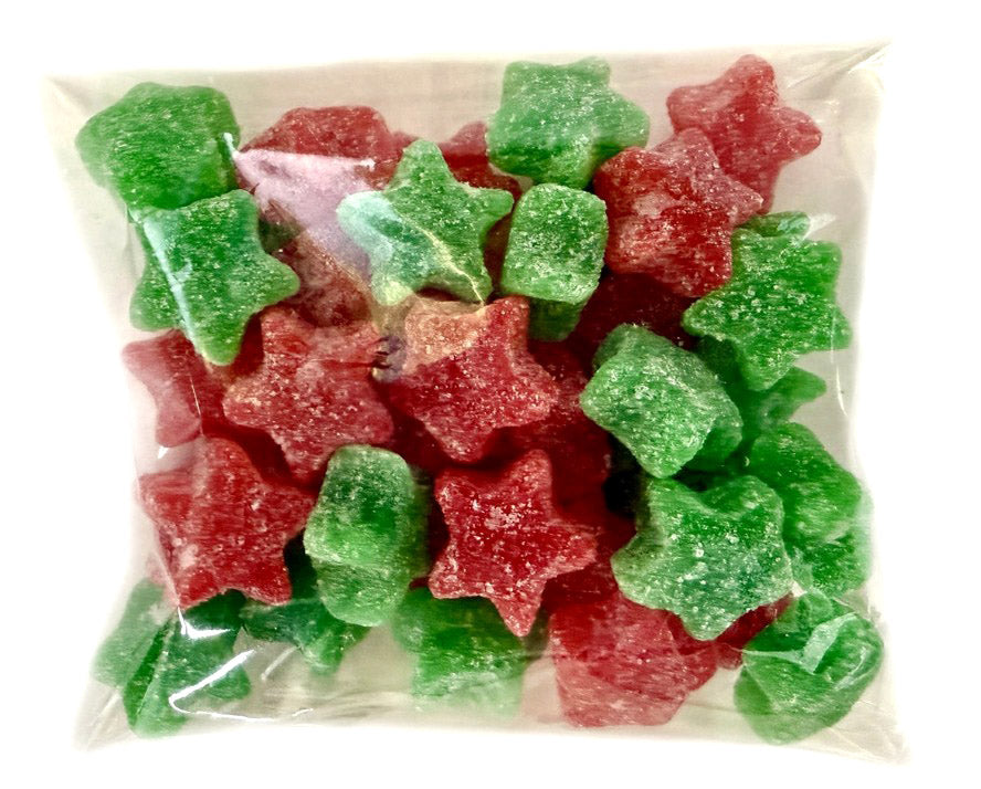 Sour Christmas Jelly Candy Flat Bags