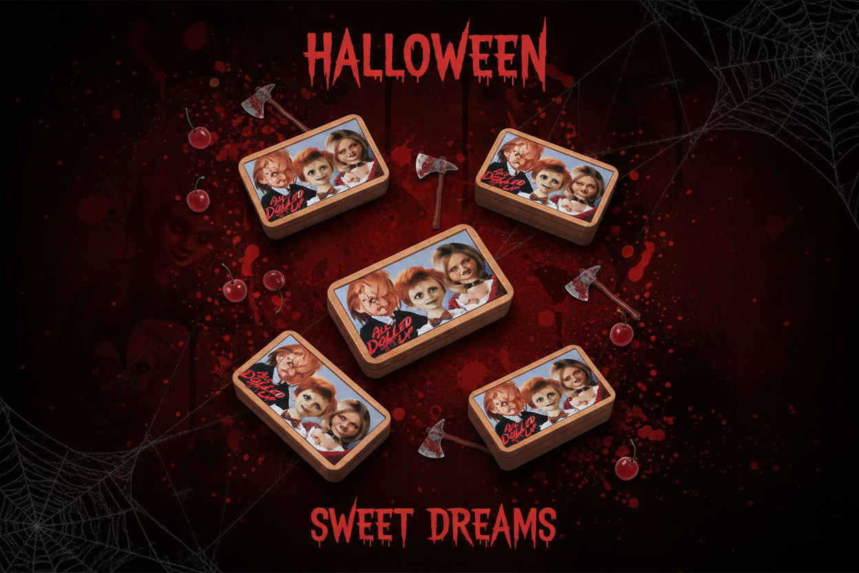 Chucky Candy Tin –Cherry Axe Candy