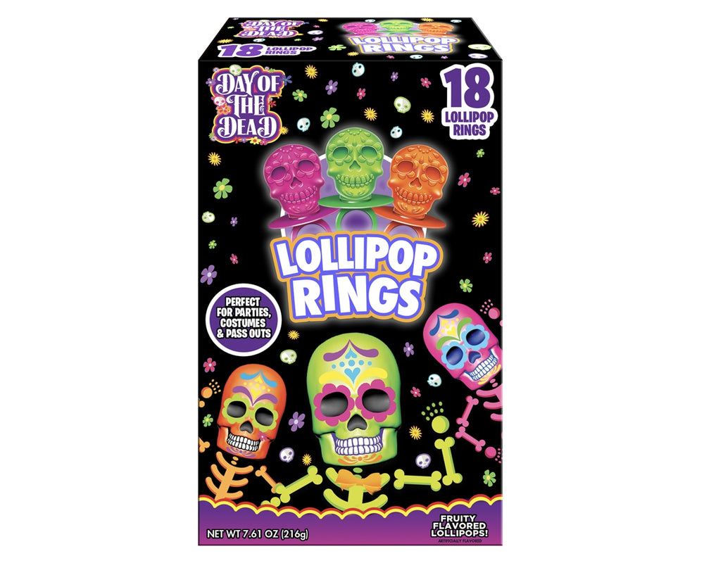 Day of the Dead Lollipop Rings