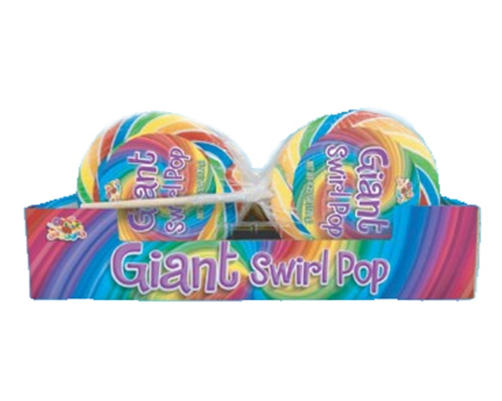 Giant Swirl 4.25 oz. Lollipops