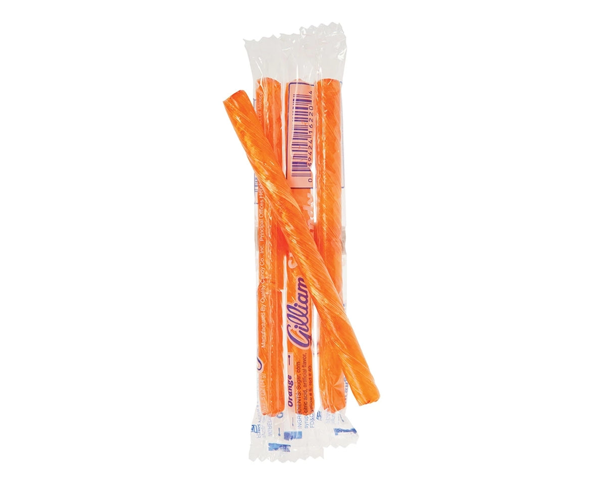 gilliam old fashioned candy sticks orange singles