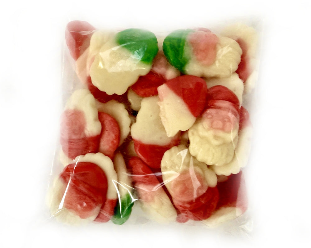 Hand Packed Gummi Santas 10 oz. Flat Bags