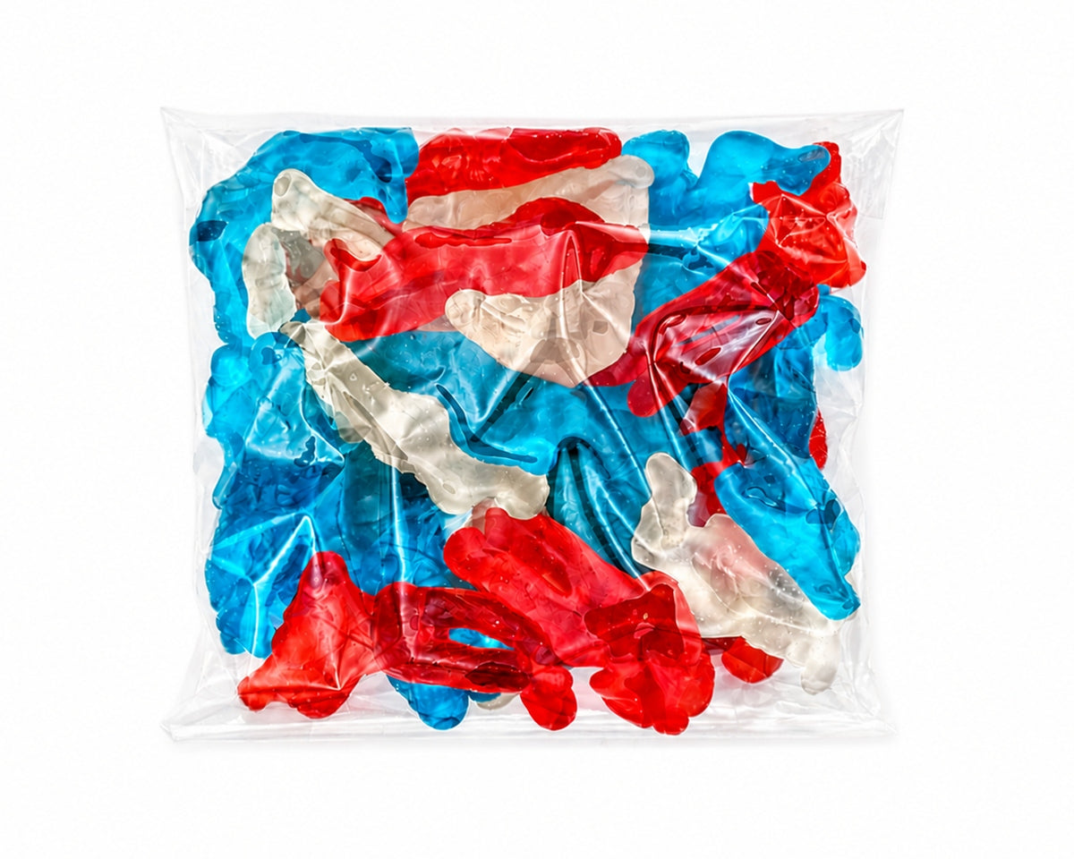 gummi military heroes flat bag
