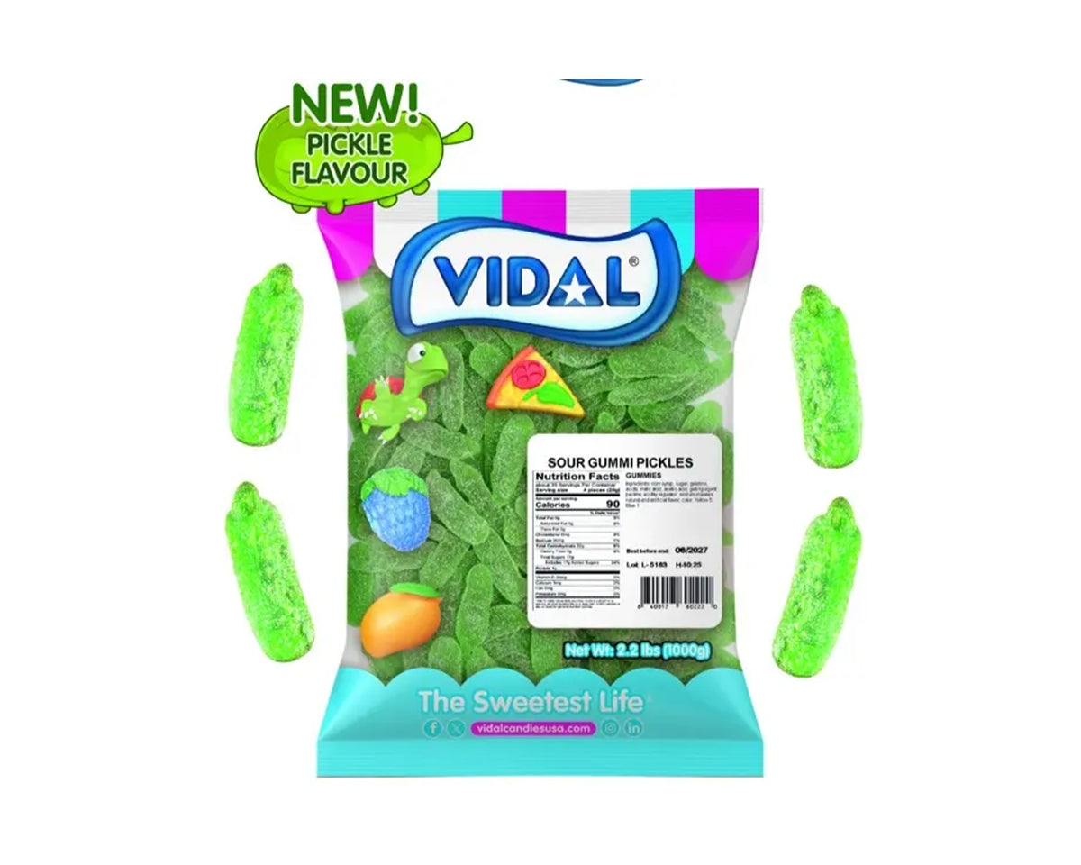 sour gummi pickles bulk bag