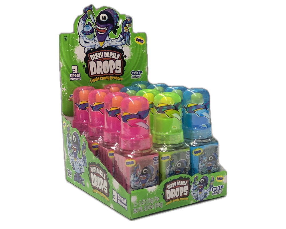Dizzy Dazzle Drops 2.47 oz. Liquid Candy - 12 / Box – Candy Favorites