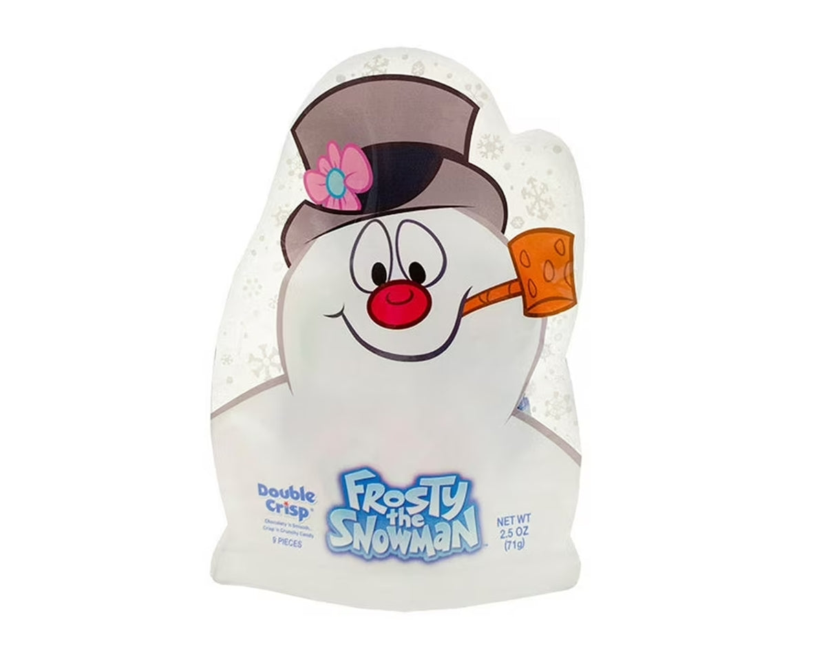 Frosty the Snowman Double Crisp Chocolatey Bags