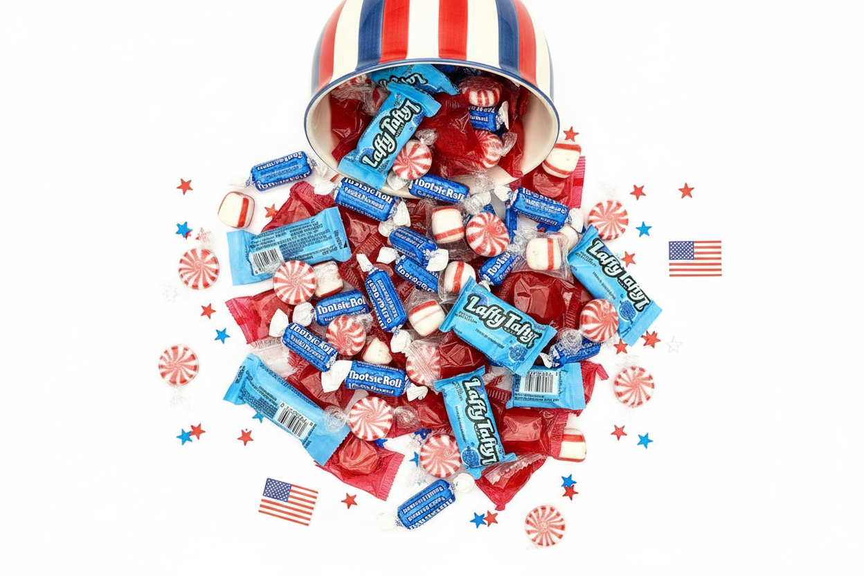 Patriotic Candy Mix is fun and festive
