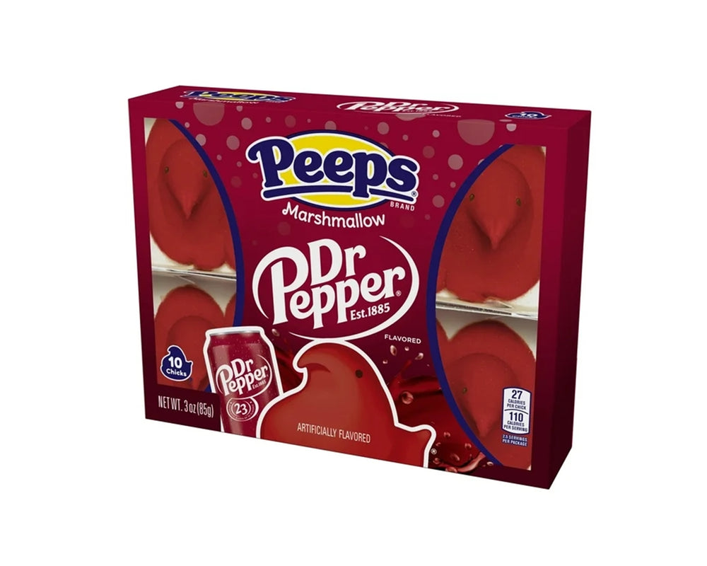 
                      
                        Marshmallow Peeps Dr Pepper Chicks 10 Count Tray
                      
                    