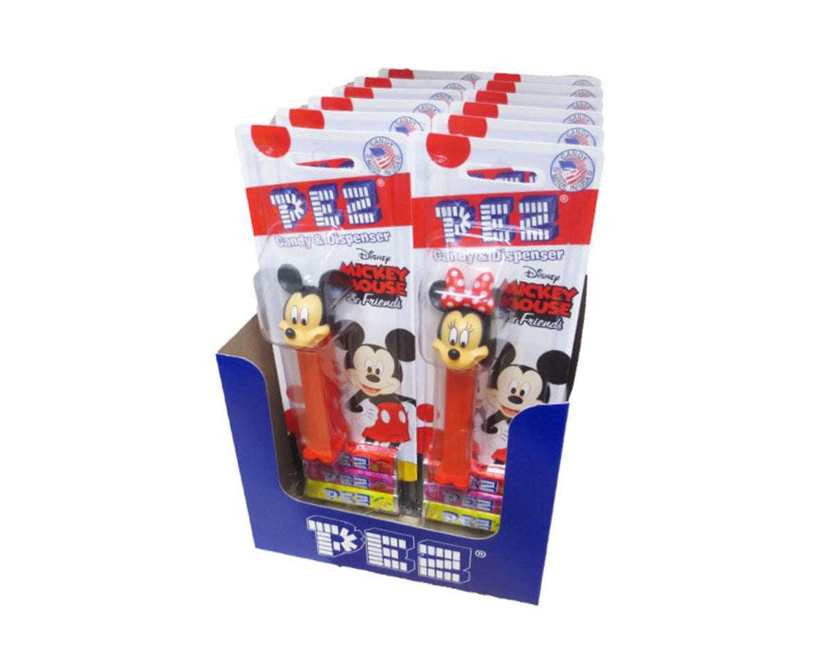 pez mickey mouse and friends box