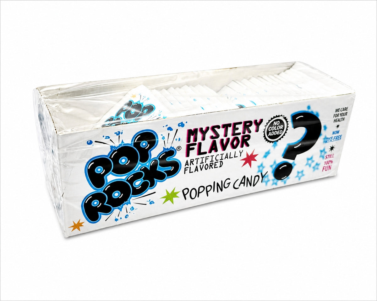 Pop Rocks Mystery Flavor .33 oz. Popping Candy - 24 / Box – Candy