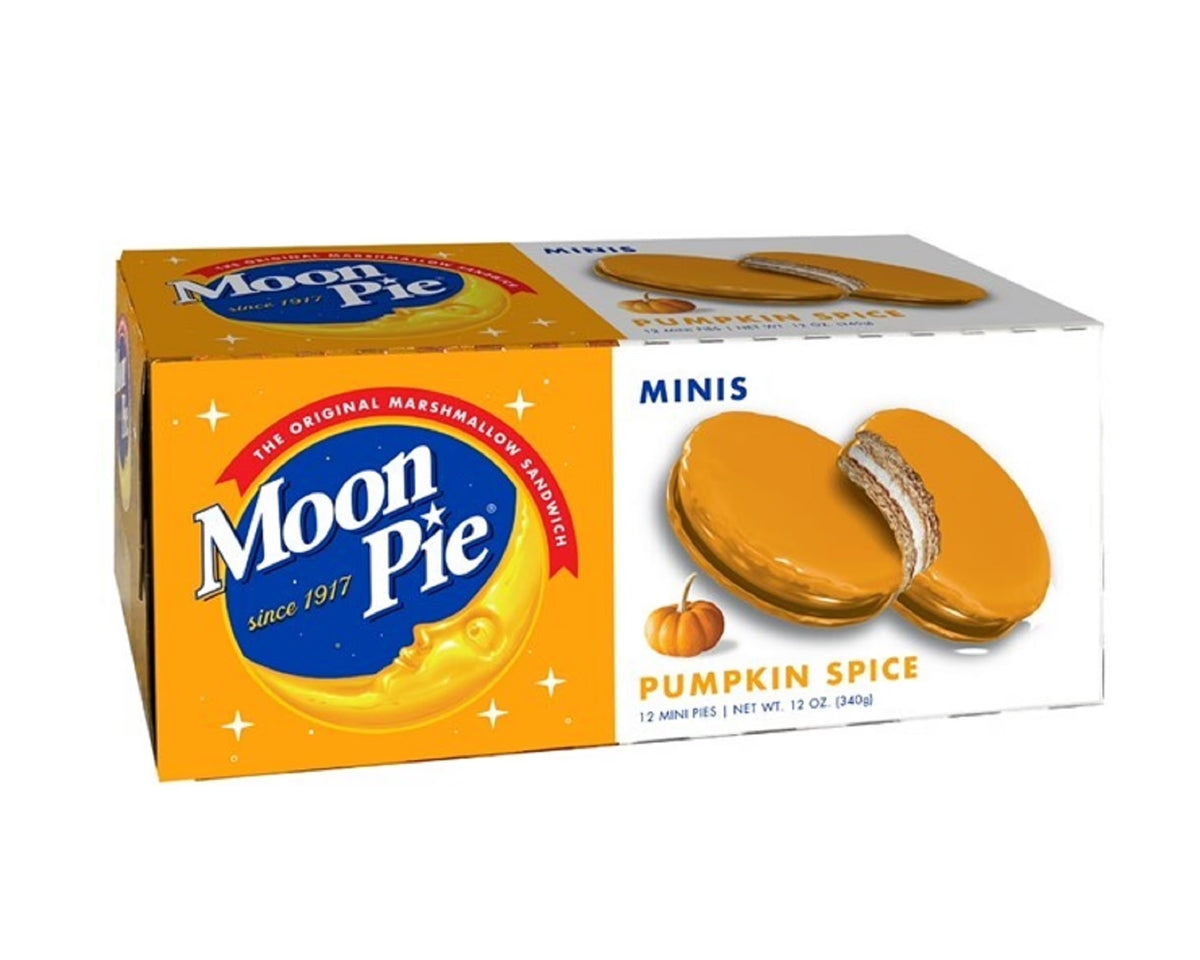 Mini Pumpkin Spice Moon Pies