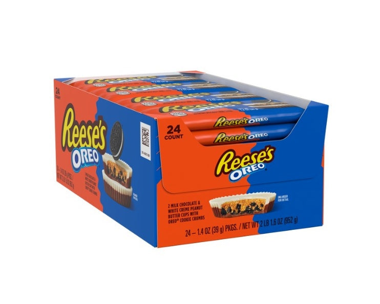Reese's Milk Chocolate & White Creme Cups with Peanut Butter and Oreo Cookies