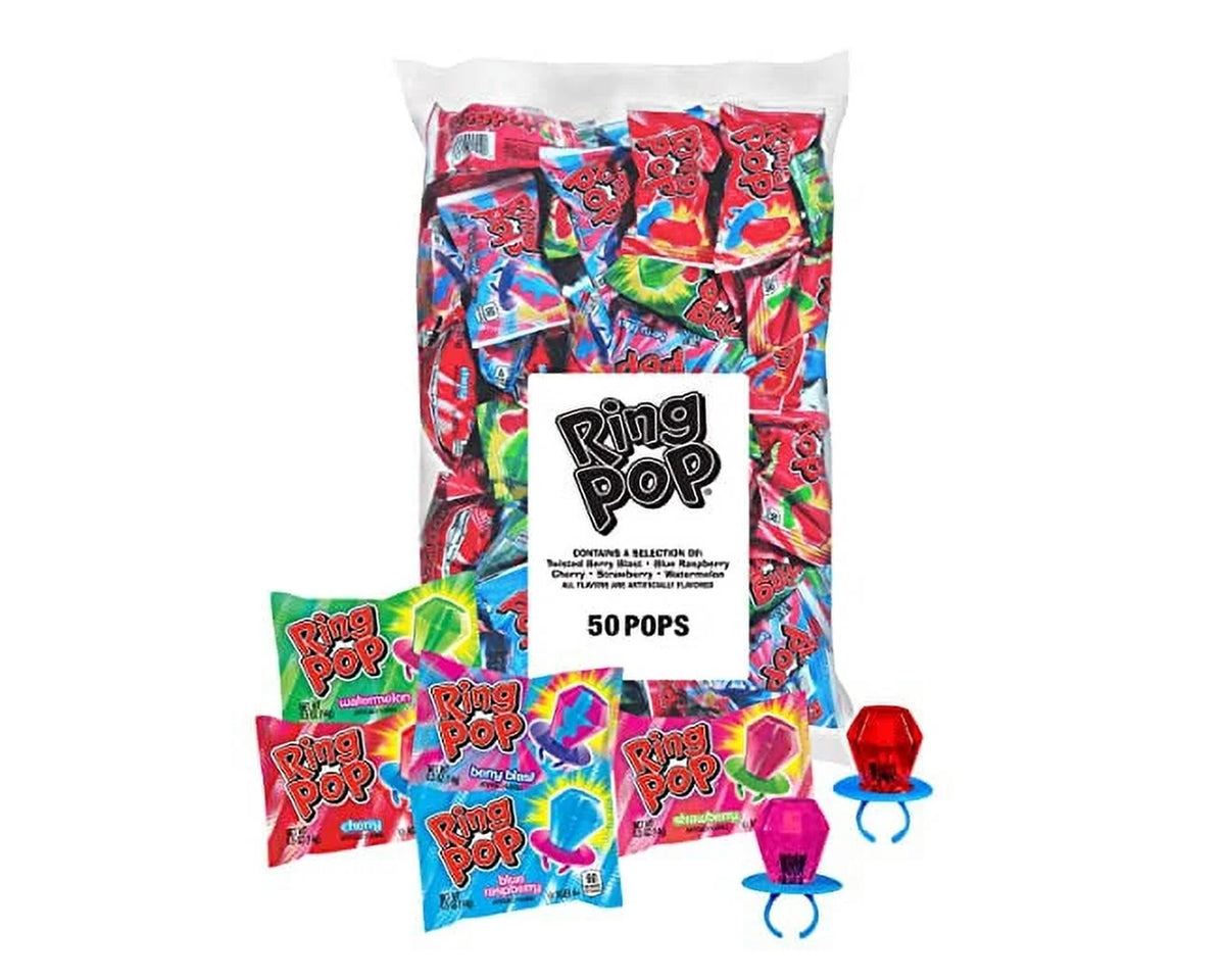 ring pop bulk 50 count bag