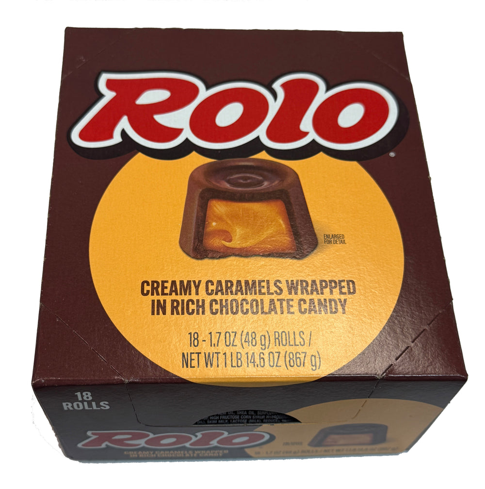 Rolo Creamy Caramels Wrapped In Rich Chocolate Candy Box