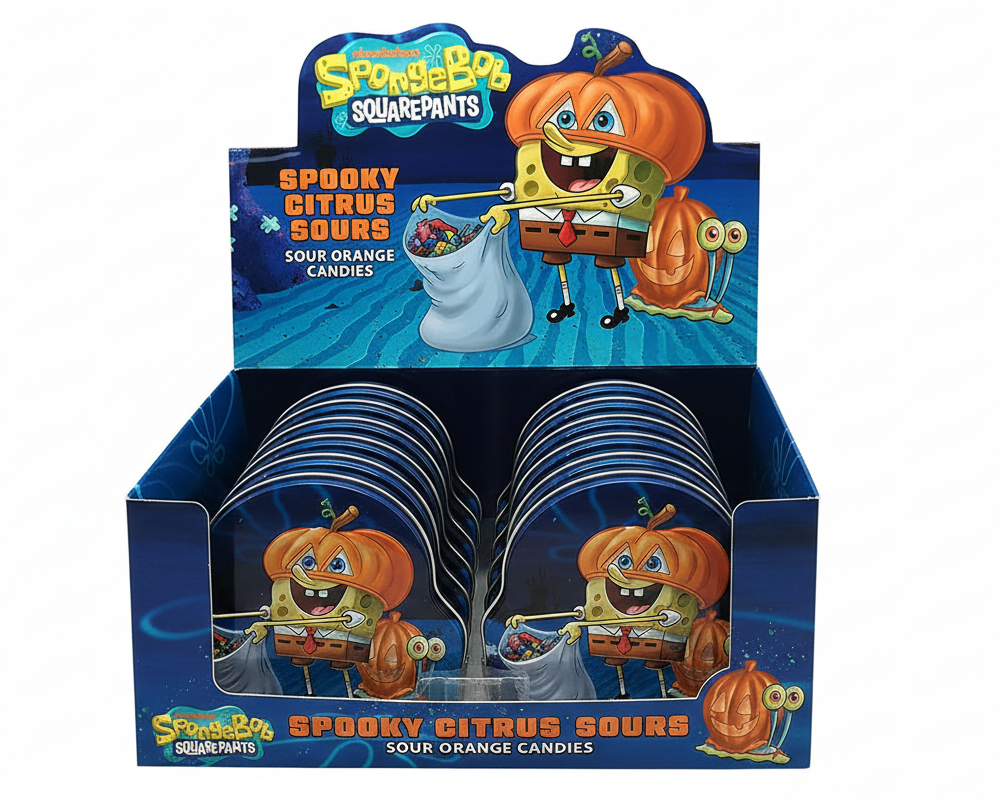 SpongeBob Spooky Citrus Sours Sour Orange Candies