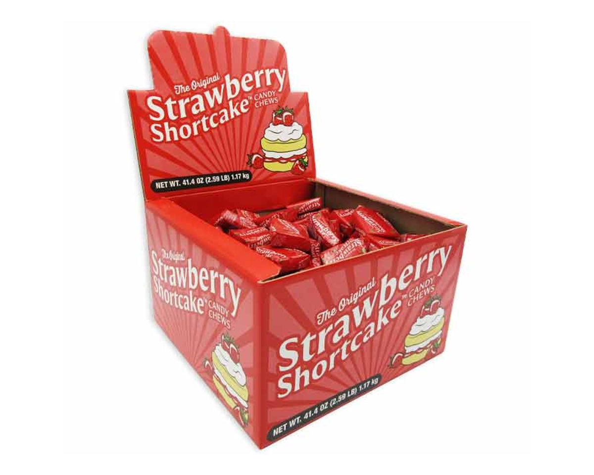 original strawberry shortcake candy chews box