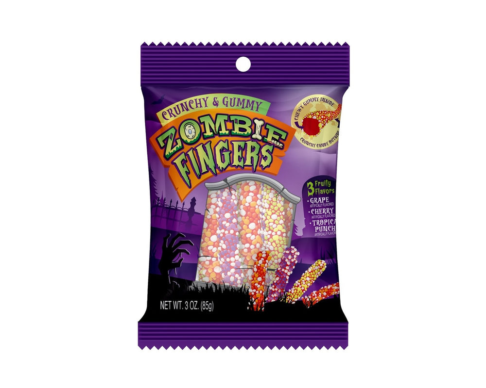 
                      
                        Zombie Fingers Crunchy Gummies Peg Bags
                      
                    