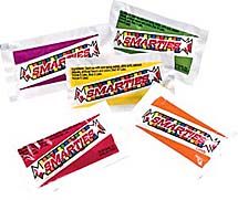 Smarties in a Pouch Candy Roll Wafers