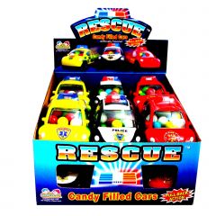 Candy Filled Rescue Cars