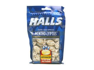 Halls Menthol Cough Drop Bags - 12 / Box