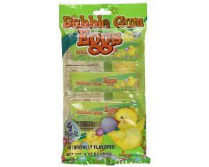 Easter Bubblegum 4 Pack Egg Tray  - 12 / Box