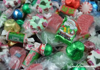 Each bag of Americana Christmas Mix is hand packed in a 3 pound bag