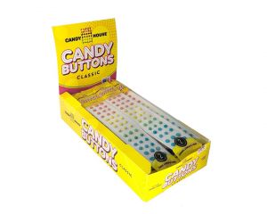 Wrapped Candy Buttons | Candy House | Necco  - 24 / Box