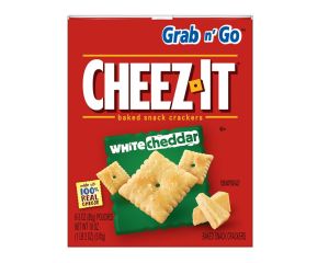 White Cheddar Cheez-It's are perfect to GRAG and enjoy on the GO