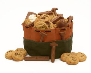 Chocolate and Cookie Filled Bungie Bag - 1 Unit