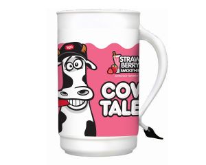 Goetze's Strawberry Smoothie 1oz Cow Tales 100 Count with Tumbler - 1 Unit