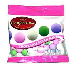 Jelly Belly Chocolate Dutch Mints 2.9 oz. Bag - 12 / Case