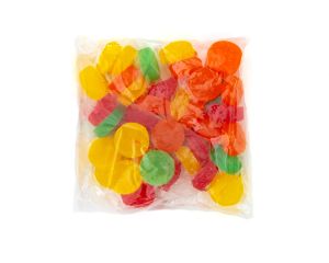 Hand Packed Assorted Juju Coins 8 oz. Bags - 6 / Box
