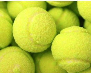 Giant Sour Yellow Tennis Gum Balls - 2.2 lb.
