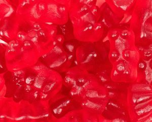 Cherry Red Gummi Bears - 5 lb.