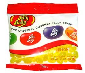 Jelly Belly Jelly Beans Lemon 3.5 oz. Bags - 12 / Case