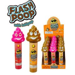 Kidsmania .39 oz. Flash Poop Lollipops - 12 / Box